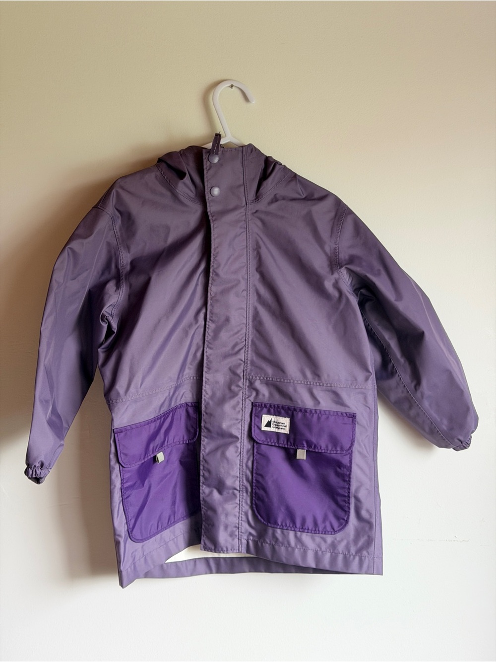 MEC Kids Purple Rain Jacket